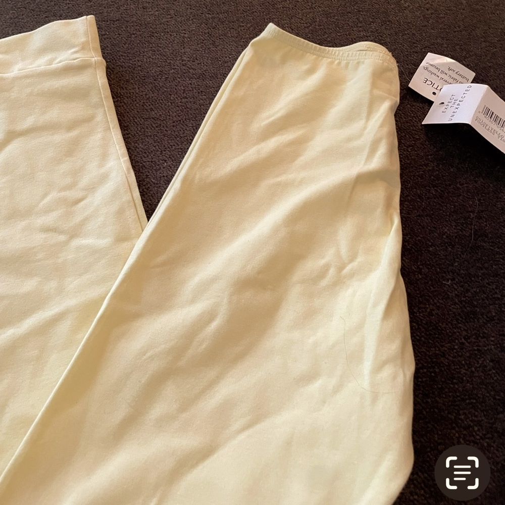 CARUSHKA YELLOW FOOTLESS TIGHTS - Picture 2 of 10